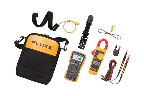 FLUKE 116/323 MULTIMETER AND CLAMP METER COMBO KIT