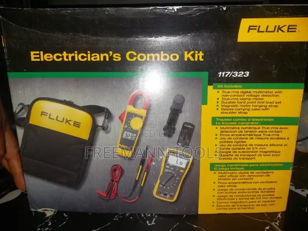 FLUKE KIT 117-323 MULTIMETRO Y PINZA AMPERIMETRICA