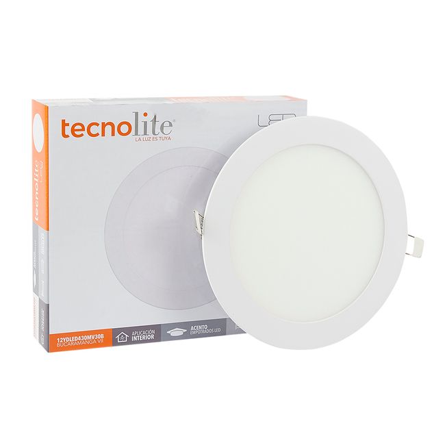 TECNOLITE INT EMP LED 12W 100-240V 3000K 720LM