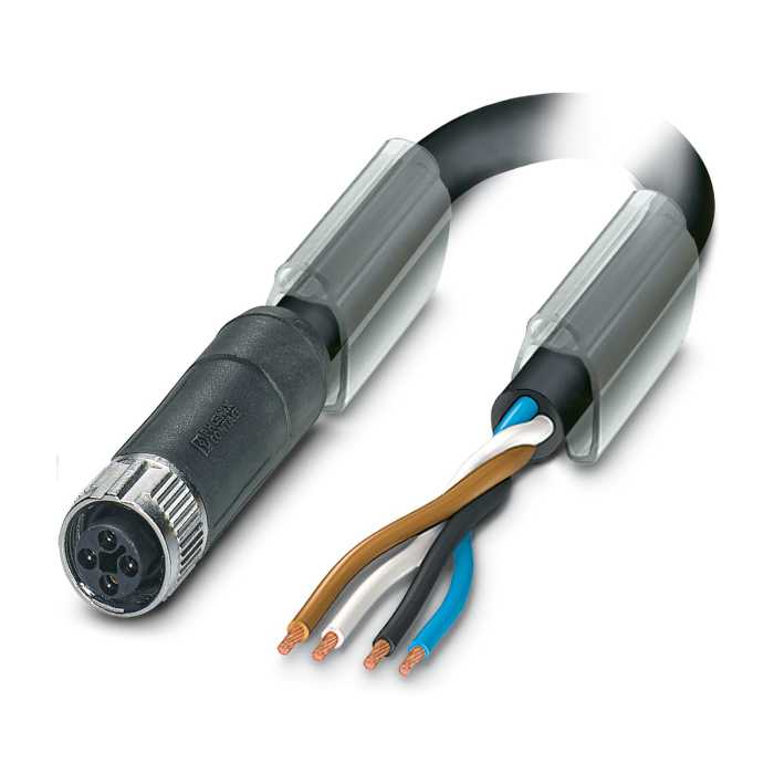 PHOENIX CONTACT CABLE M12 4P HEMBRA 1MTS 4HILOS PUR CODIF-T