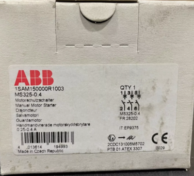 ALLEN-BRADLEY GUARDAMOTOR 3P 4-6.3A