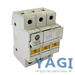 ALLEN BRADLEY FUSE HOLDER WITH 3 POLES CLASS CC TYPE FU