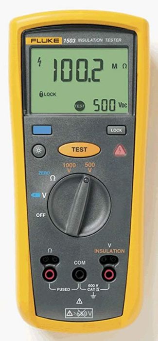 FLUKE 1507 - MEG OHM METER INSULATION TESTER