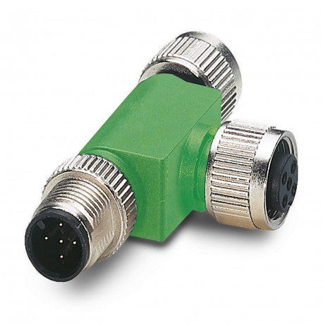 PHOENIX CONTACT CONECTOR T M12 5P MACHO 2xM12 5P HEMBRA TPU CODIF-A