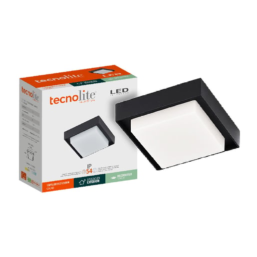 TECNOLITE INT/EXT PLAFONES LED 15W 127V 3000K 760LM