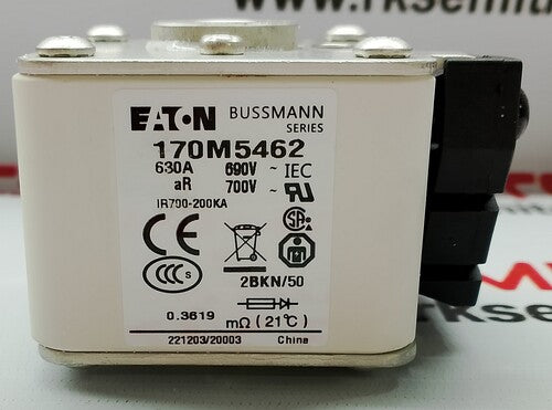 BUSS 170M5462 FUSIBLE CLASE AR 630A 690 VAC