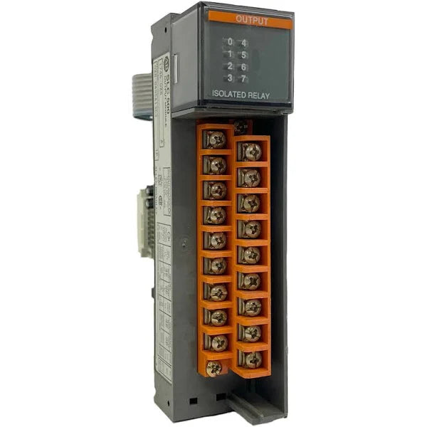 ALLEN-BRADLEY SLC-500 OUTPUT MODULE 8 POINT RELAY