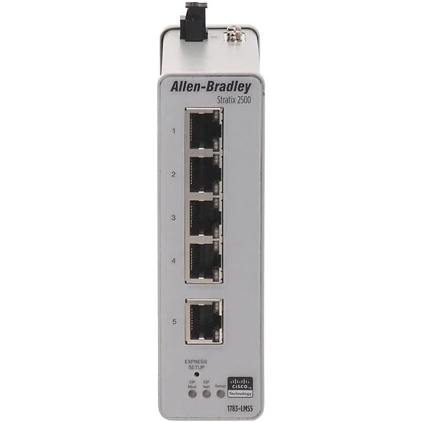 ALLEN-BRADLEY STRATIX 2000 ETHERNET SWITCH 5-PORT 24VDC — Dimeint.com