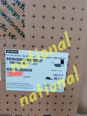 SIEMENS SIMOTICS 1.9KW 11NM 2000RPM ENCODER ABS 20 BIT +12 DRIVE