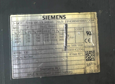 SIEMENS COMPACT INDUCTION MOTOR