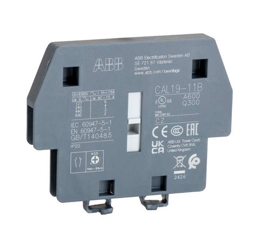 ABB AUXILIARY CONTACT BLOCK 2NO/2NC