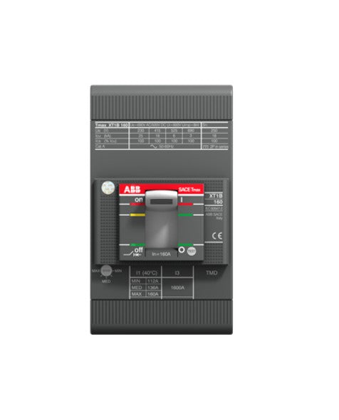 ABB INTERRUP. TMAX XT1C 160 DE 32 AMP. 3P S/TERMIN. TMAX-T1C-160
