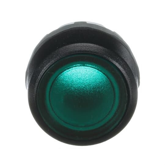 ABB MP1-11G BOTON PULSADOR VERDE MOMENTANEO ILUM. RASANTE AGREGAR LED/FOCO HOLDER Y BLOQUE DE CONTACTOS . SERIE MODULAR