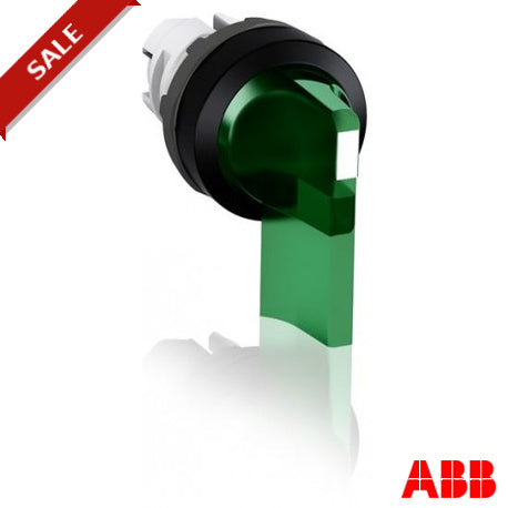 ABB SELECTOR 3 POS LARGO ILUMINADO VERDE