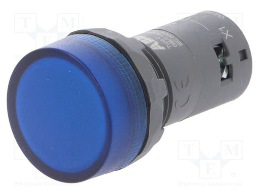 ABB CL2-502L NEW LAMPARA PILOTO COMPACTA AZUL 24V AC/DC C/LED INTEGRADOREEMPLAZA A: 1SFA619402R5024