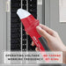 UNI-T BUSCADOR DE CIRCUITO ABIERTO 90-120VAC 47-63HZ PRUEBA GFCI