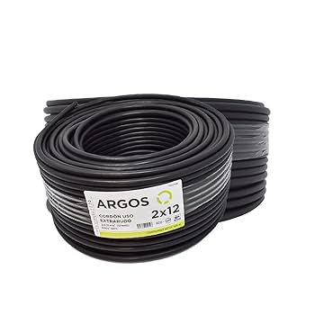 CDC CABLE USO RUDO 2X12AWG ROLLO 50MTS