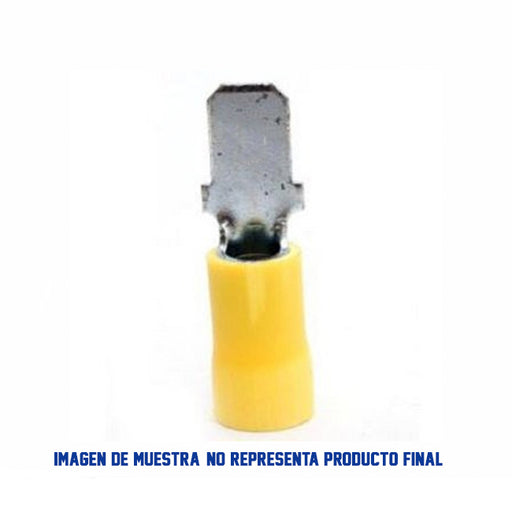 ITSA TERMINAL MACHO AMAR .250 (1000 PZAS) (155121-1)
