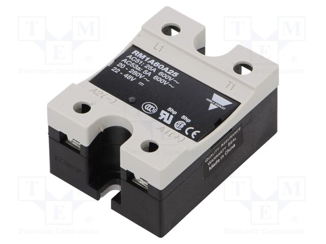 CARLO GAVAZZI REL EDO SOLIDO P/PANEL 1F 25A 42VAC CTRL20-280