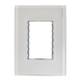 ESTEVEZ ZENIT PLACA 3 MOD CRISTAL BLANCO