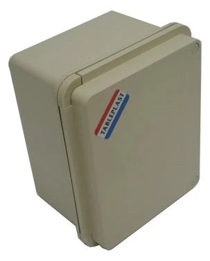 TABLEPLAST GABINETE 640X500X250 (AlxAnxFo) C/PLAT Y TAPA TRANSP