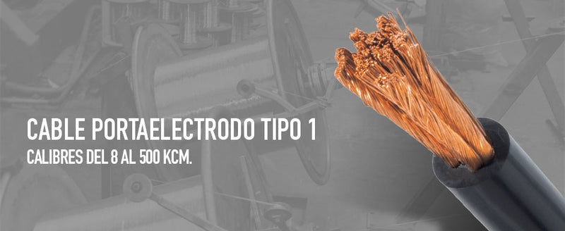 CDC CABLE PORTAELECTRODO 2/0 AWG POR METRO