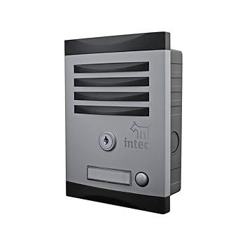 INTEC FRENDE EMPOTRAR 1 BOTON C/CHAPA DE SEGURIDAD