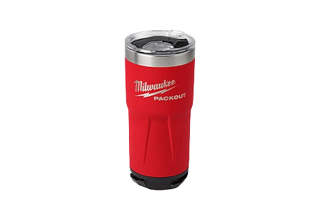 MILWAUKEE 20OZ PACKOUT TUMBLER ROJO