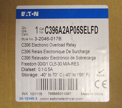 CUTLER HAMMER RELEVADOR SOBRECARGA ELECTRONICO 120