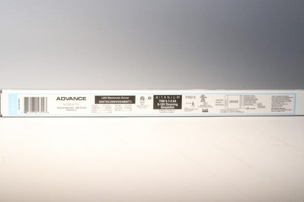 PHILIPS ADVANCE XITANIUM LED DRIVER DIMMING BALLAST 75W 120-277V