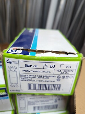 LEVITON INTERRUPTOR 3 VIAS 16A 250V MARFIL