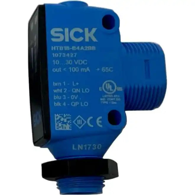 SICK PHOTOELECTRIC SENSOR BACKGROUND SUPPRESSION 10-30 VDC