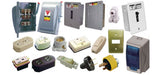 ROYER CAJA DE DISTR. IP65 3 MOD SIN BORNES TAPA AZUL