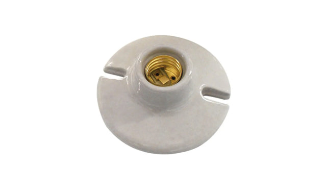 ROYER PORTALAMPARA BASE REDONDA 83MM LATON