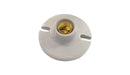 ROYER PORTALAMPARA BASE REDONDA 83MM LATON