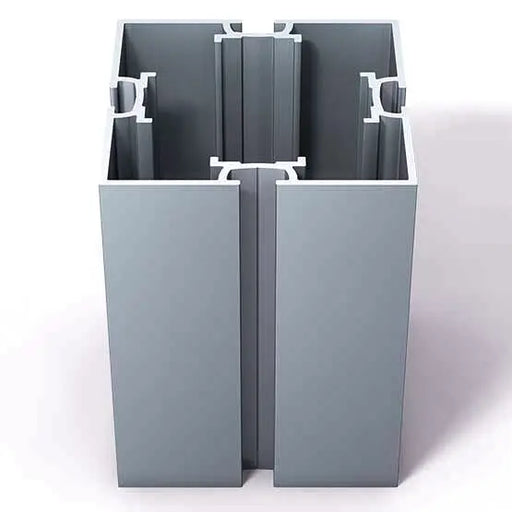 HUBBELL ORG VERT Z C/TAPA 7X6W 4 1/2NEGRO