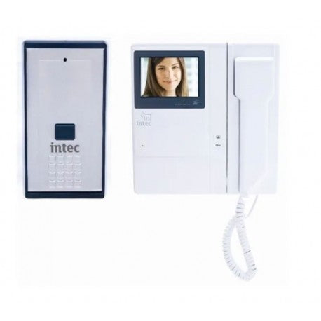 INTEC KIT DE VIDEOPORTERO A COLOR C/TELECAMARA EMPOTRAR