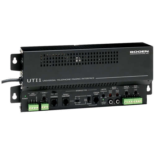 BOGEN UTI1 UNIVERSAL TELEPHONE PAGING INTERFACE SINGLE ZONE 24V