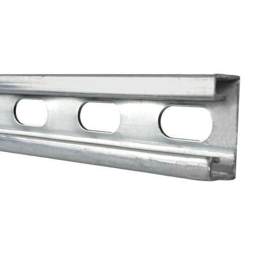 ANCLO UNICANAL C-12 PERFORADO 4X2 ROJO