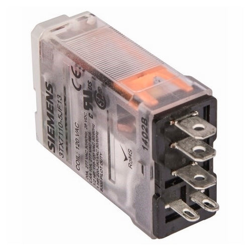 SIEMENS PLUG-IN RELAY BASIC 5-PIN SCUARE BASE 15A 120VAC