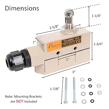 CNTD MICRO SWITCH INTERRUPTOR DE LIMITE METALICO