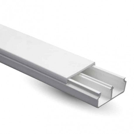 THORSMAN CANALETA PVC BLANCA 17X35