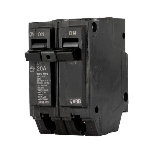 GENERAL ELECTRIC BREAKER 20A 3P 120/240V Q-LINE SERIES 10 KAIC BO