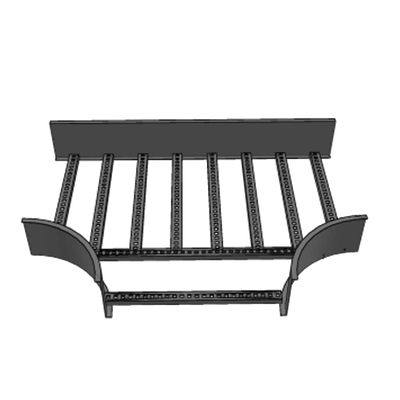 CHAROFIL TEE HORIZONTAL DE 12 RADIO 8