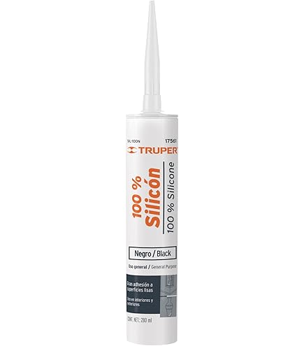 TRUPER SELLADOR 100% SILICON TRANSPARENTE 300ML