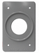 RAWELT PLACA REDONDA ACERO INOX 35mm
