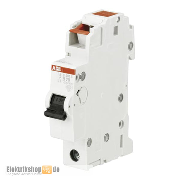 ABB INTERRUPTOR TERMOMAGNETICO RIEL DIN 16A 1PS201-C16 480VCA 6KA