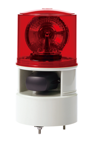 QLIGHT TORRETA FIJA/INTERMITENTE AMBAR CON SONIDO 120vac
