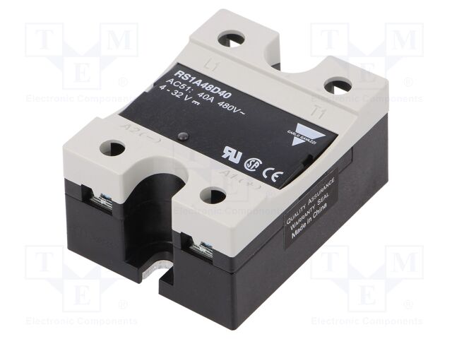 CARLO GAVAZZI SOLID STATE RELAY ZS 480V 40A 4.5-32 VCD LED