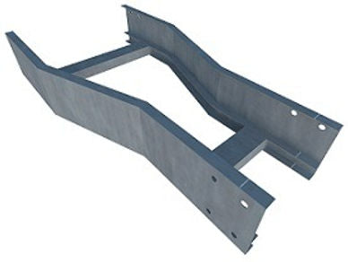 CROSSLINE REDUCCION LATERAL DER P/CHAROLA 24" A 12